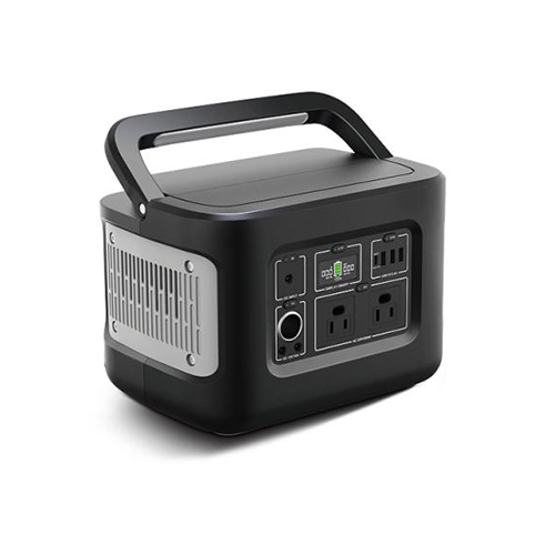 Estação de energia portátil de alta resistência de 600 W para carregamento