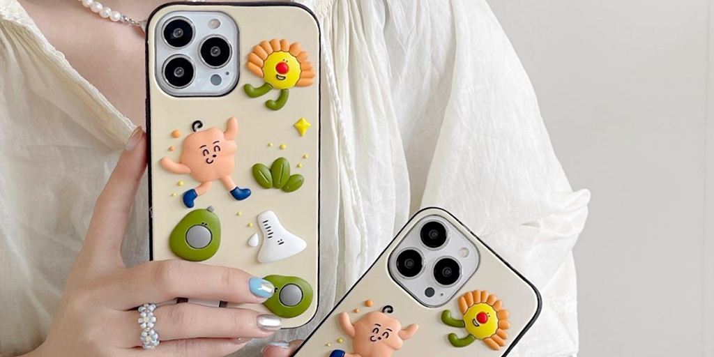 Processo de produção de shell de celular